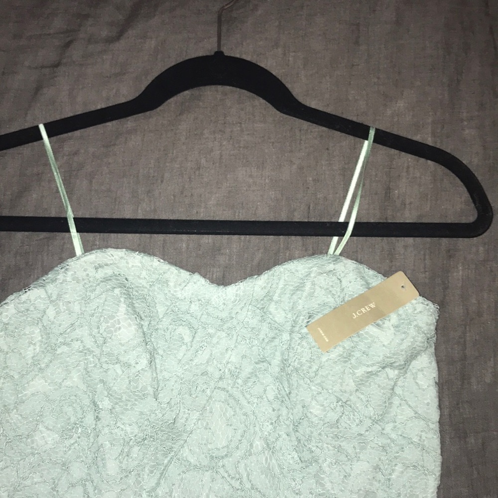 Never worn J crew strapless dress